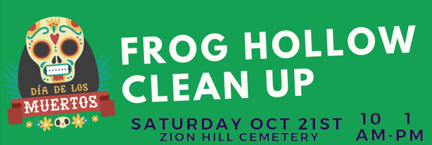 Frog Hollow Clean Up